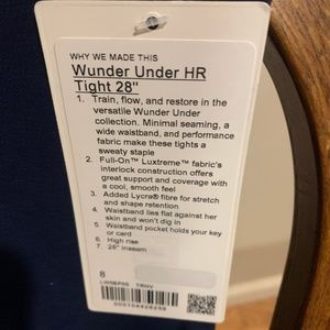 Lululemon Wunder Under HR tight 28''